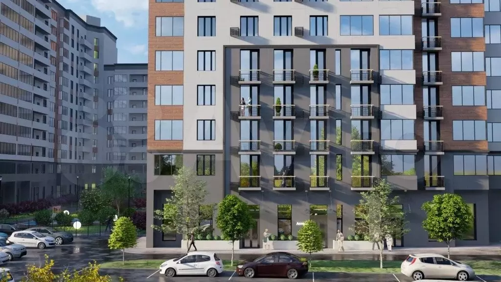 3-к. квартира, 70 м, 4/12 эт. - Фото 1