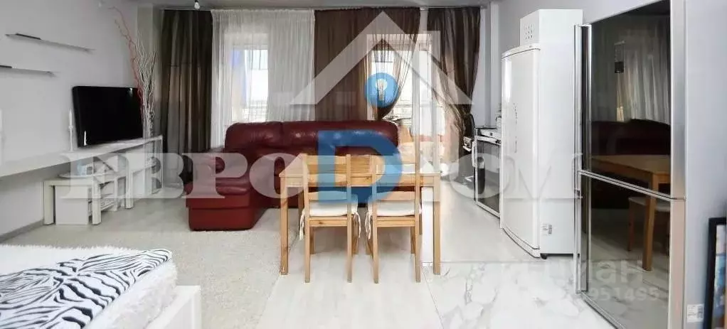 Студия Омская область, Омск ул. Красный Путь, 143к7 (46.0 м) - Фото 1