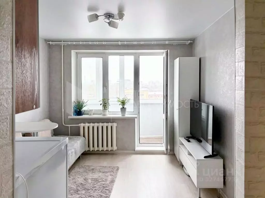 Студия Тюменская область, Тюмень ул. 30 лет Победы, 92 (16.3 м) - Фото 1