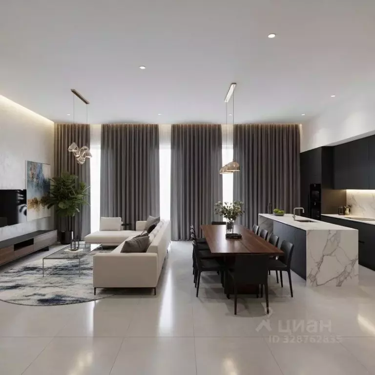 4-к кв. Москва Шелепихинская наб., 34к1зд4 (203.6 м) - Фото 1