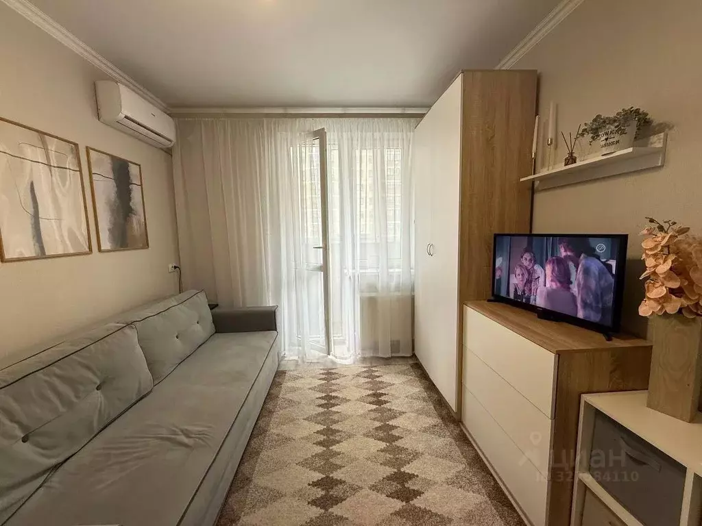 Студия Краснодарский край, Краснодар ул. Евгении Жигуленко, 13к2 (19.4 ... - Фото 2