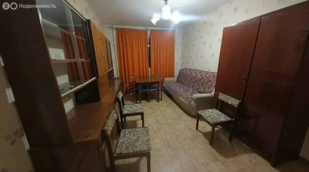 1-комнатная квартира: Чебоксары, улица Кирова, 11 (34 м) - Фото 1