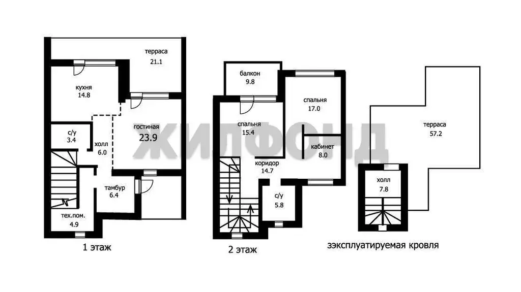 Таунхаус, 235 м - Фото 1