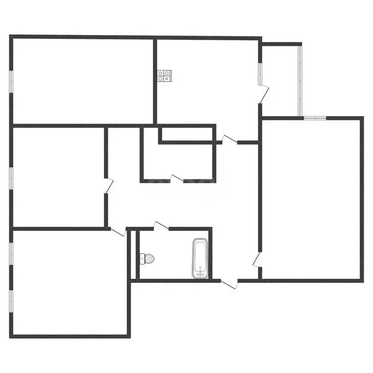 4-комнатная квартира: Черкесск, Кавказская улица, 92В/2 (113.2 м) - Фото 2
