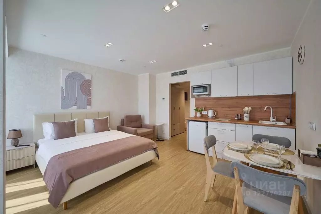 Студия Краснодарский край, Краснодар Уральская ул., 75/6 (28.0 м) - Фото 0