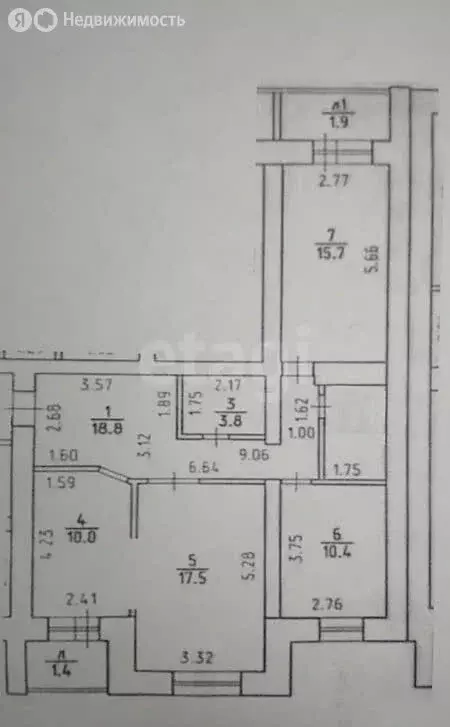 3-комнатная квартира: Ижевск, улица имени Короткова, 5А (110 м) - Фото 1