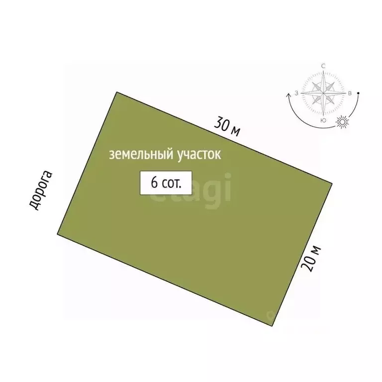 Участок в Крым, Симферопольский район, Перовское с/пос, Надежда ... - Фото 2