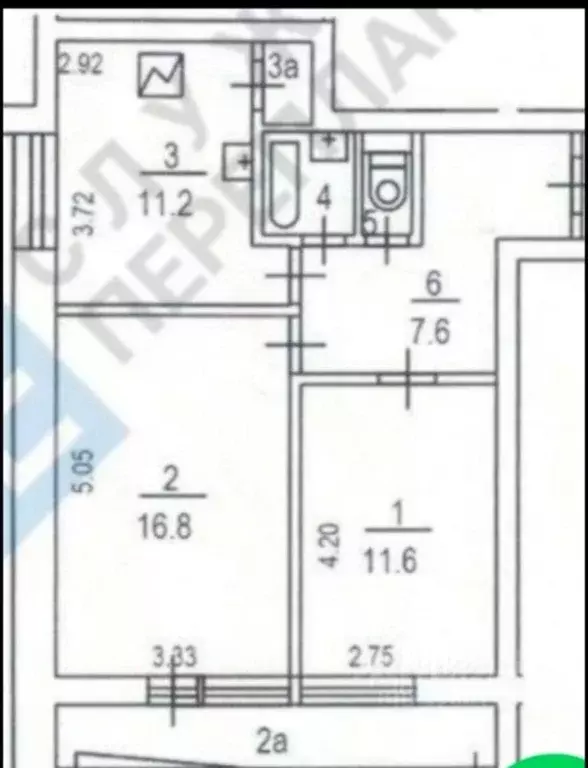 2-к кв. Москва ул. Островитянова, 30К1 (50.4 м) - Фото 1