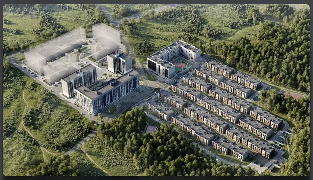 Квартира-студия, 29,3 м, 3/8 эт. - Фото 1