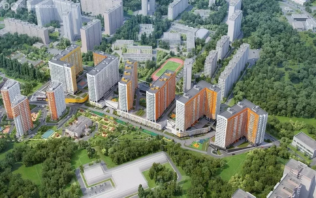 1-комнатная квартира: Видное, Радужная улица, 6к2 (40.2 м) - Фото 2