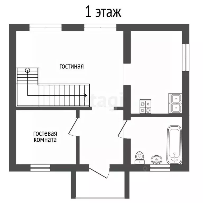 Дом в Белгородская область, Белгород ул. Ясеневая, 82 (78 м) - Фото 2