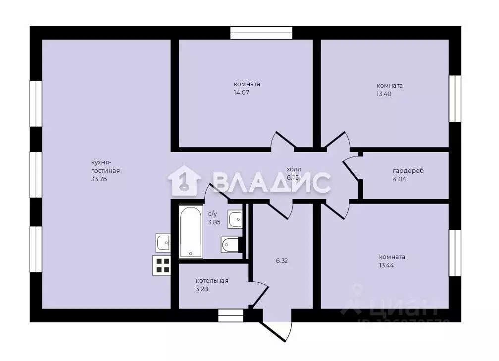 Дом в Владимирская область, Суздальский район, Боголюбовское ... - Фото 2