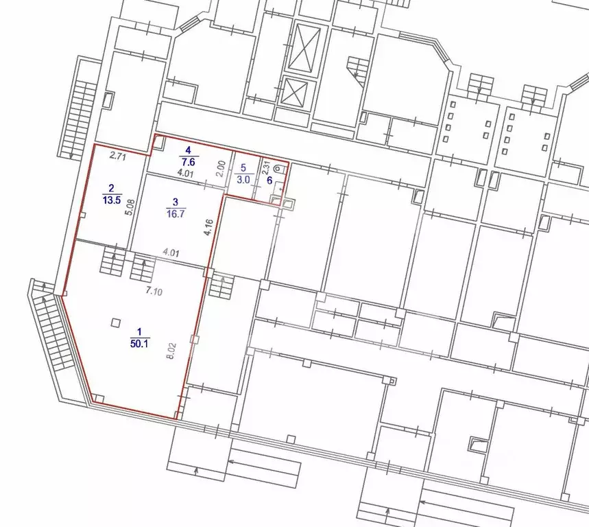 Помещение свободного назначения в Москва Рождественская ул., 29 (94 м) - Фото 2