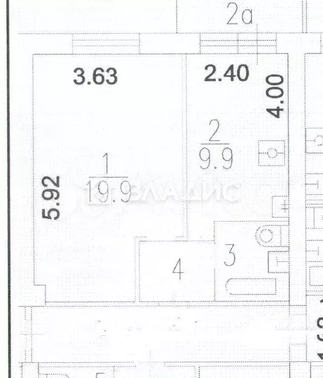 1-к. квартира, 35 м, 5/12 эт. - Фото 0