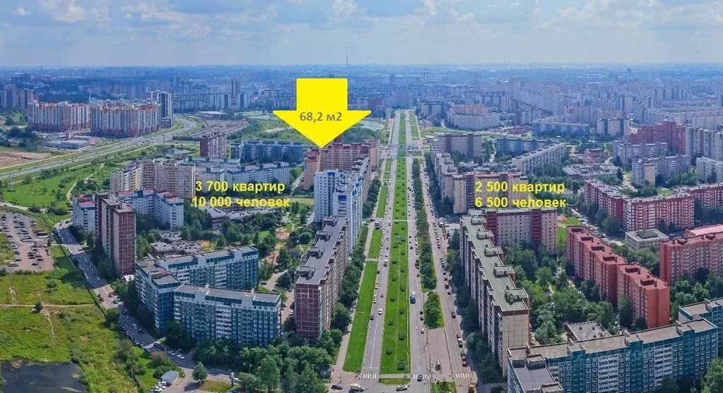 Помещение свободного назначения в Санкт-Петербург просп. Королева, ... - Фото 1