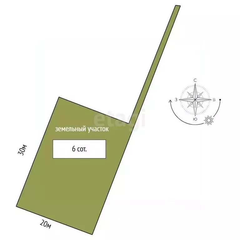 Дом в Крым, Симферопольский район, Добровское с/пос, с. Заречное ул. ... - Фото 2