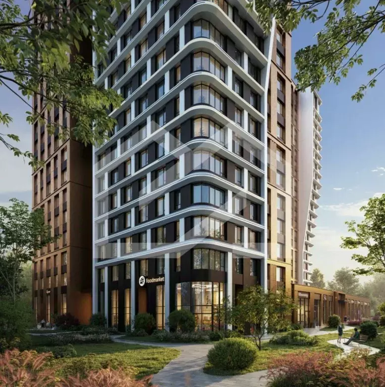 Помещение свободного назначения в Москва Юту жилой комплекс (42 м) - Фото 2