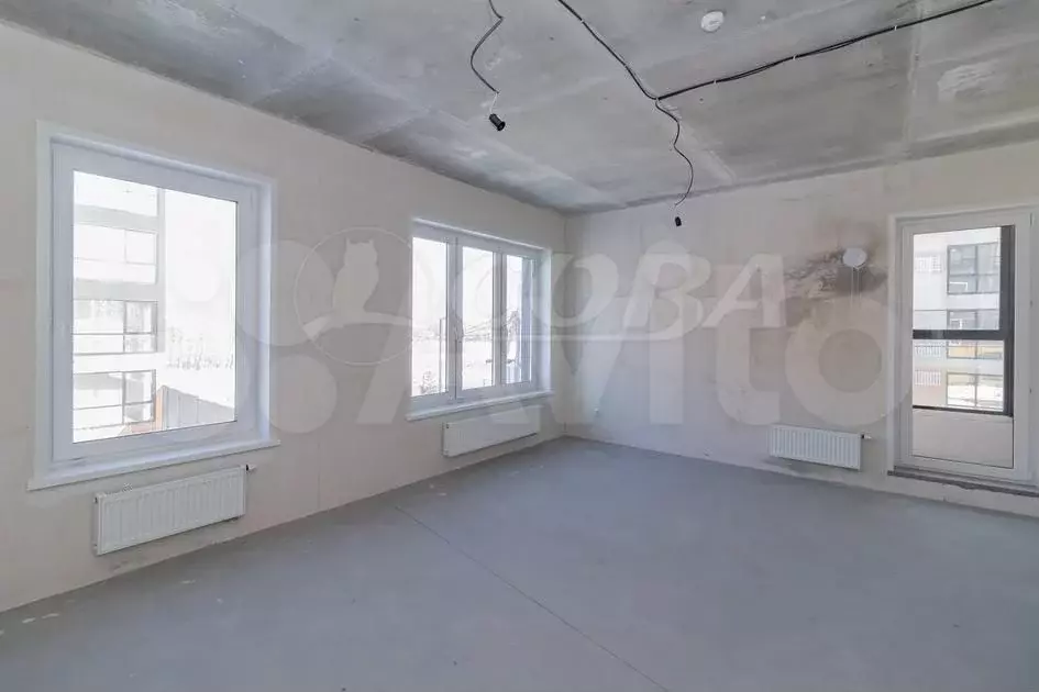 1-к. квартира, 52 м, 2/4 эт. - Фото 1