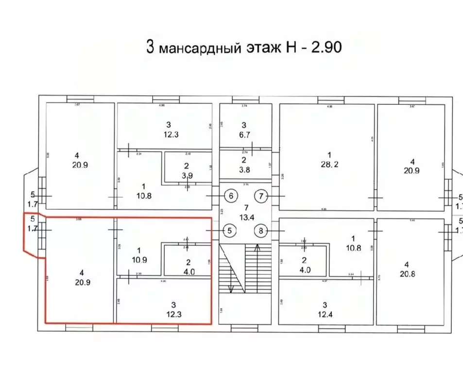 1-к кв. Калининградская область, Калининград ул. Ломоносова, 86 (48.1 ... - Фото 1
