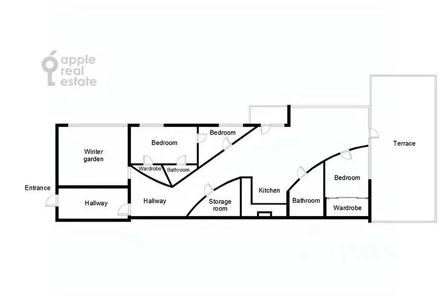 4-к кв. Москва Островной проезд, 12К1 (132.0 м) - Фото 2