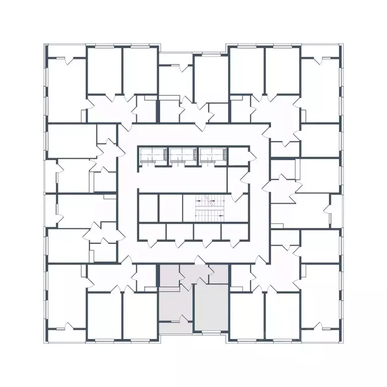 1-к кв. Ставропольский край, Ставрополь ул. Андрея Голуба, 11Б (39.0 ... - Фото 2