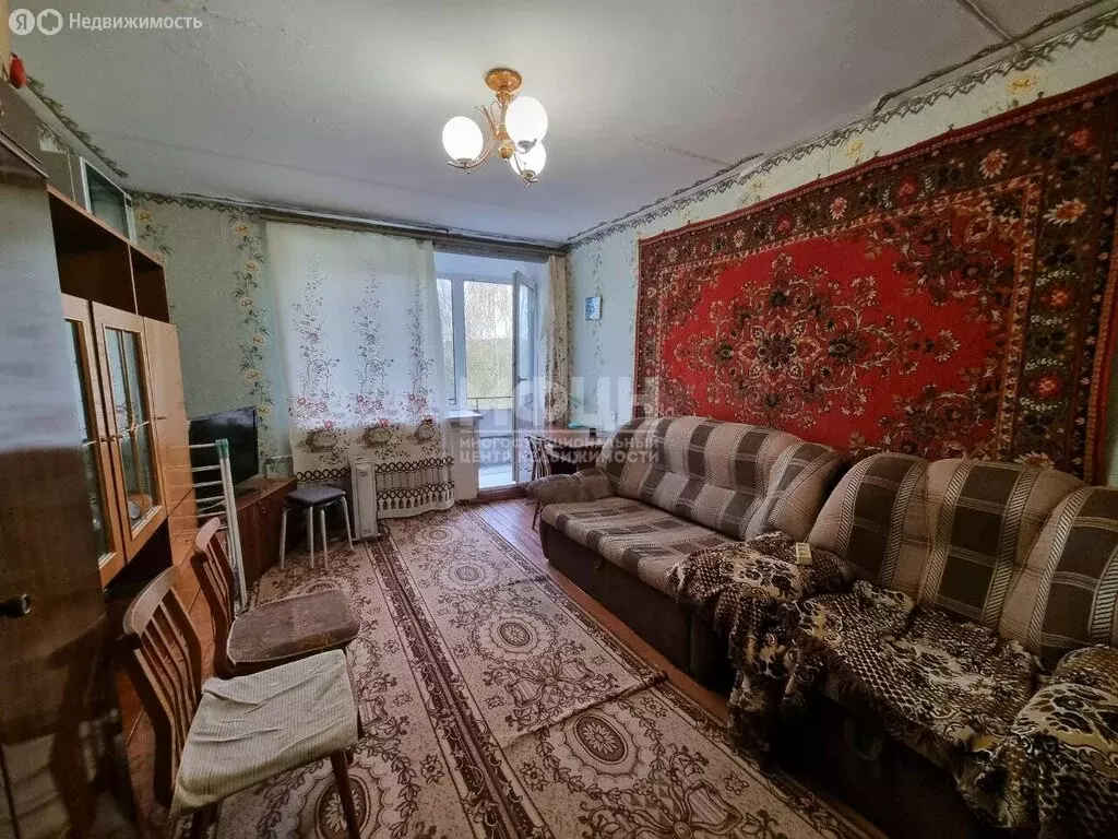 1-комнатная квартира: Медвежьегорск, улица Карла Либкнехта, 26 (31 м) - Фото 0