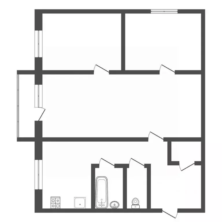 3-к кв. Тульская область, Богородицк ул. Победы, 28 (49.0 м) - Фото 2