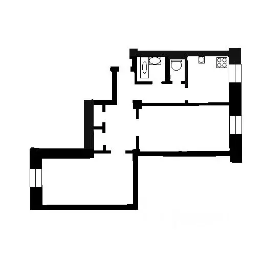 2-к кв. Москва Кутузовский просп., 4/2 (65.0 м) - Фото 2