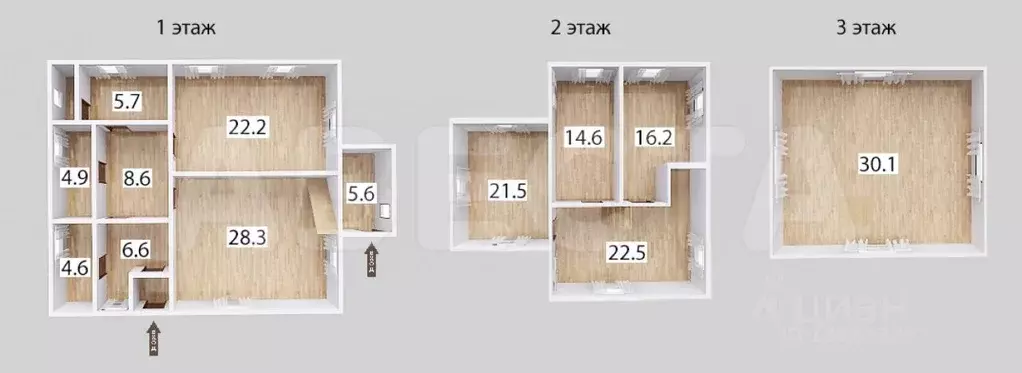 Дом в Омская область, Омск Заветы Мичурина СНТ, аллея 1-я, 2 (204 м) - Фото 2