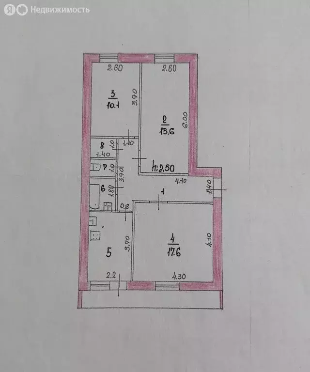 3-комнатная квартира: Чемерна, Силикатный переулок, 10 (66.6 м) - Фото 1