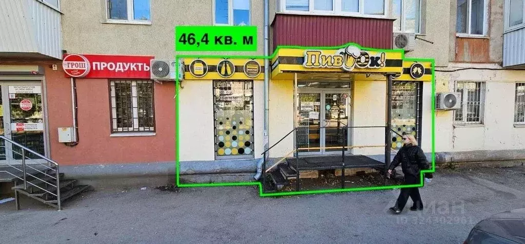 Торговая площадь в Самарская область, Самара пос. Управленческий, ул. ... - Фото 1