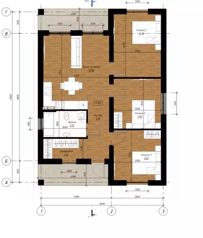 Дом в Калининградская область, Гурьевский муниципальный округ, пос. ... - Фото 2