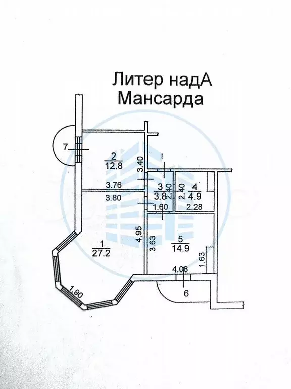 2-к. квартира, 63,6 м, 11/11 эт. - Фото 0