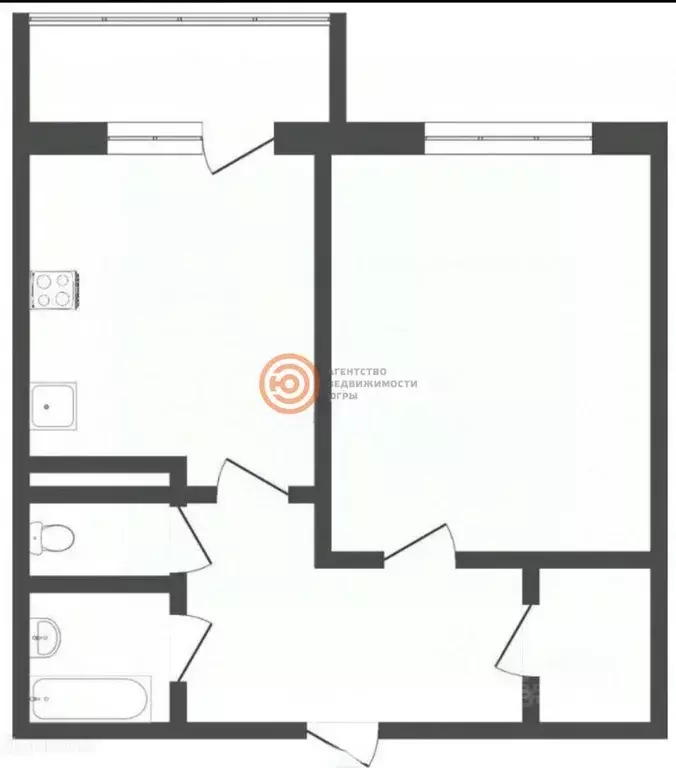1-к кв. Тюменская область, Тюмень ул. Беляева, 29к1 (44.2 м) - Фото 2