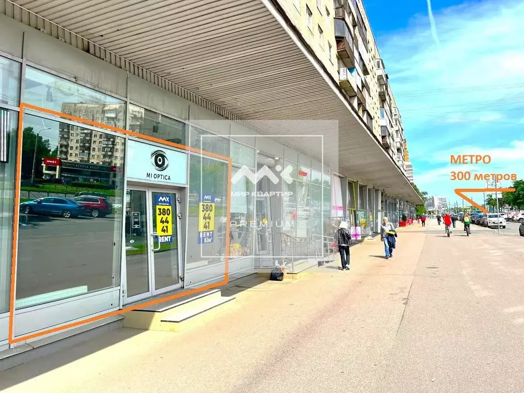 Помещение свободного назначения в Санкт-Петербург просп. Славы, 30К1 ... - Фото 1