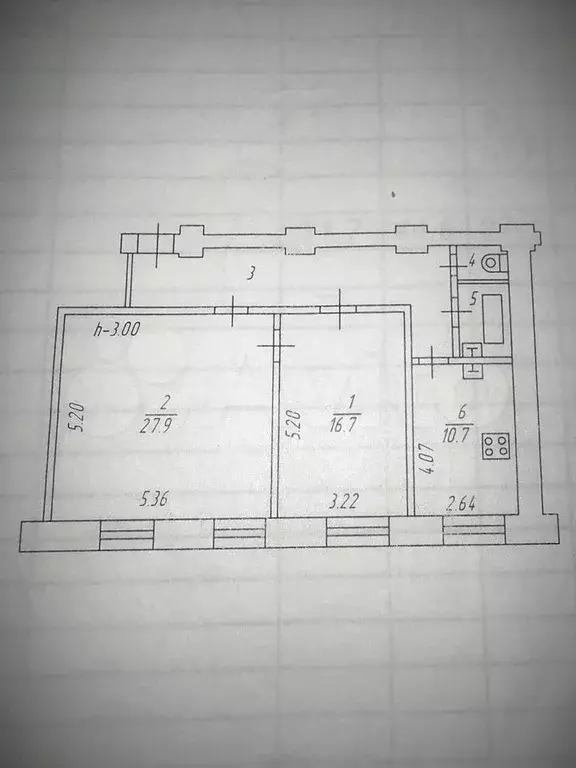 2-к. квартира, 72 м, 2/4 эт. - Фото 0