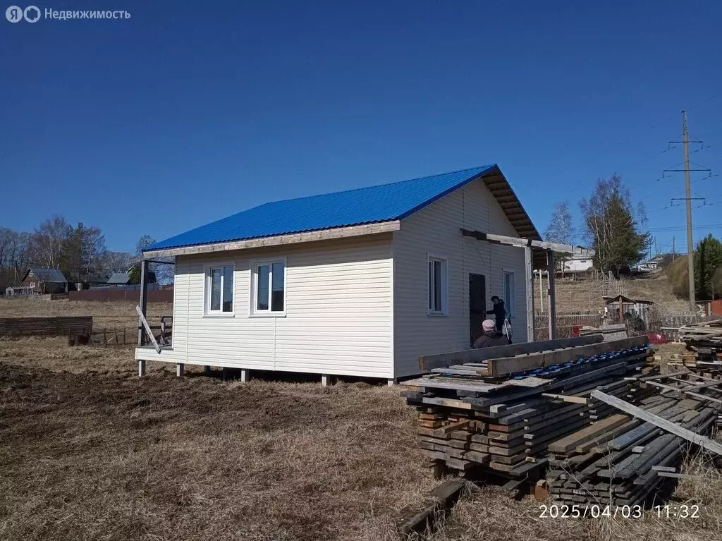 Дом в Вологодский муниципальный округ, деревня Кирики-Улита, Садовая ... - Фото 1