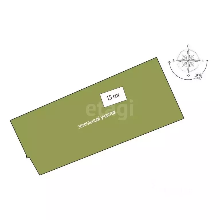 Участок в Свердловская область, Красноуральск Приисковая ул. (15.0 ... - Фото 2