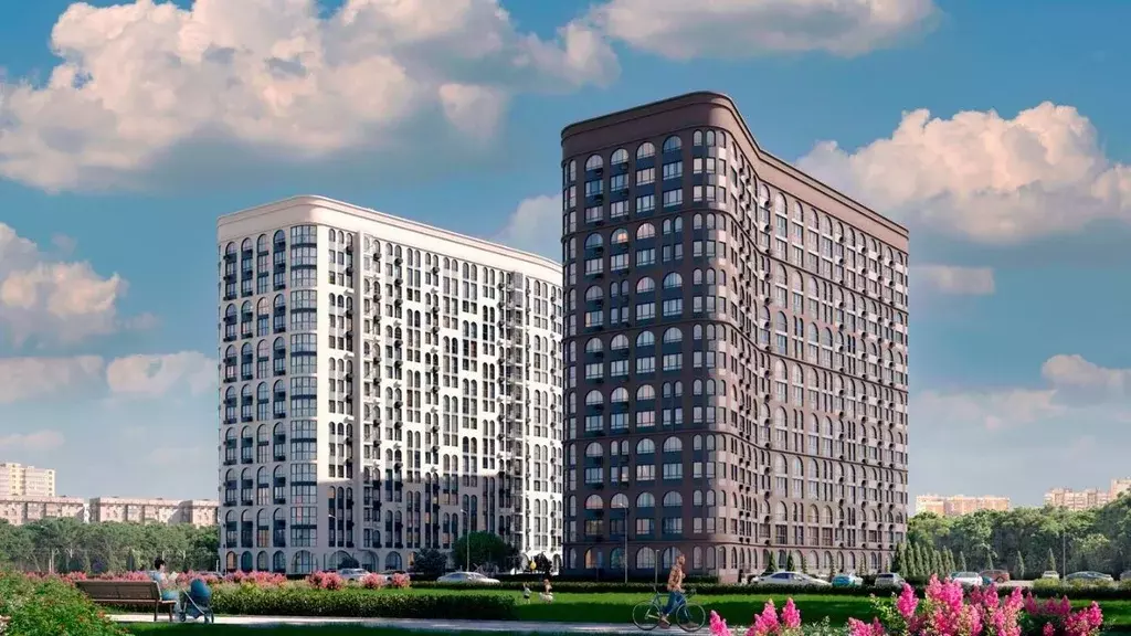 2-к кв. Тульская область, Тула ул. Коминтерна, 44 (65.22 м) - Фото 1