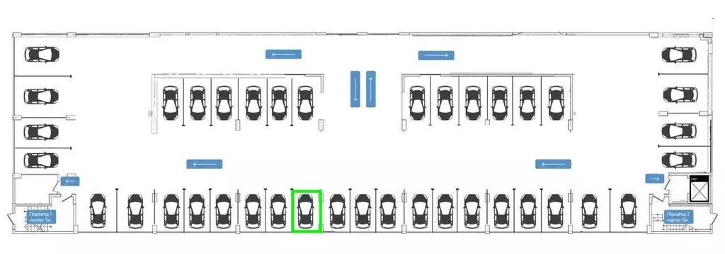 Гараж в Санкт-Петербург ул. Военная, 6 (15 м) - Фото 2