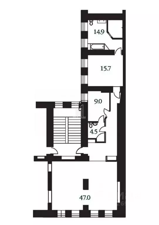 Офис в Санкт-Петербург наб. Канала Грибоедова, 12 (108 м) - Фото 1