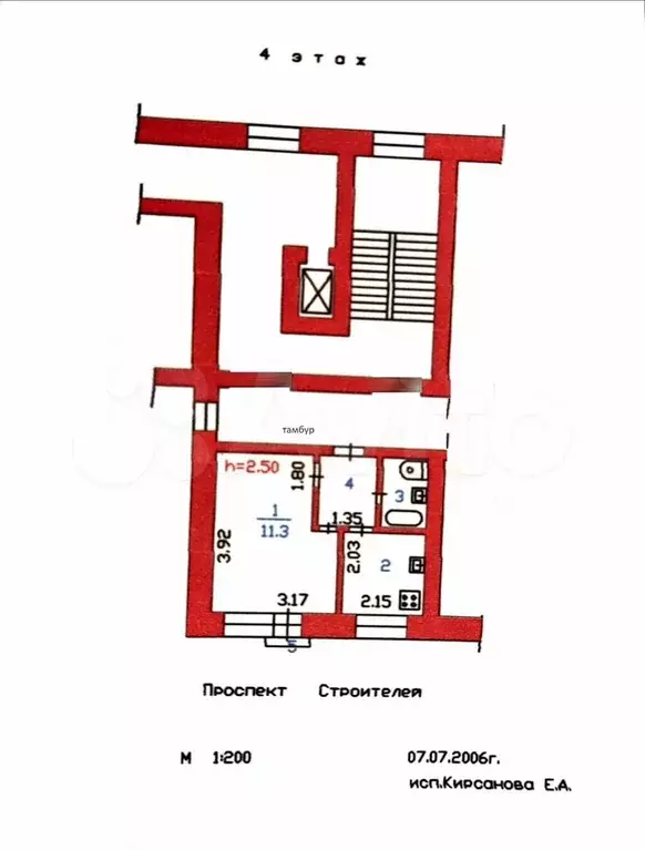 1-к. квартира, 21 м, 4/9 эт. - Фото 0