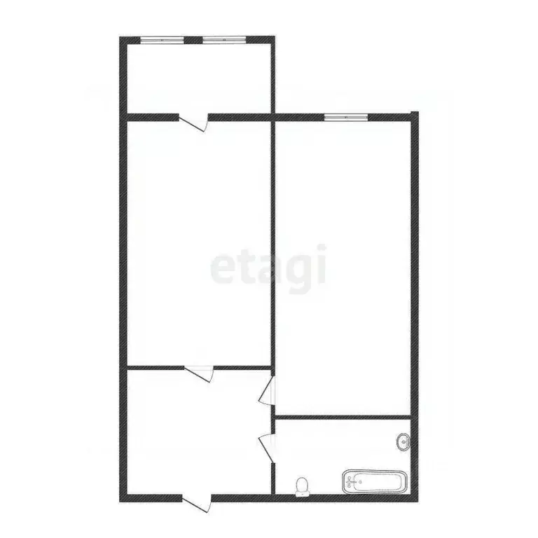 1-к кв. Костромская область, Кострома Венеция мкр, 19 (30.5 м) - Фото 1