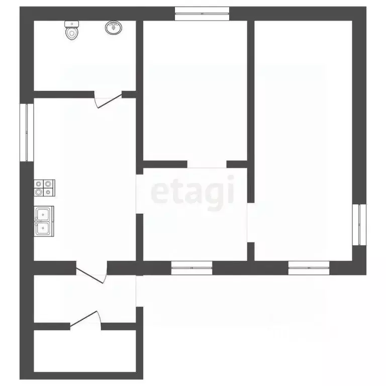 Дом в Челябинская область, Копейск ул. Ломоносова, 94 (40 м) - Фото 2