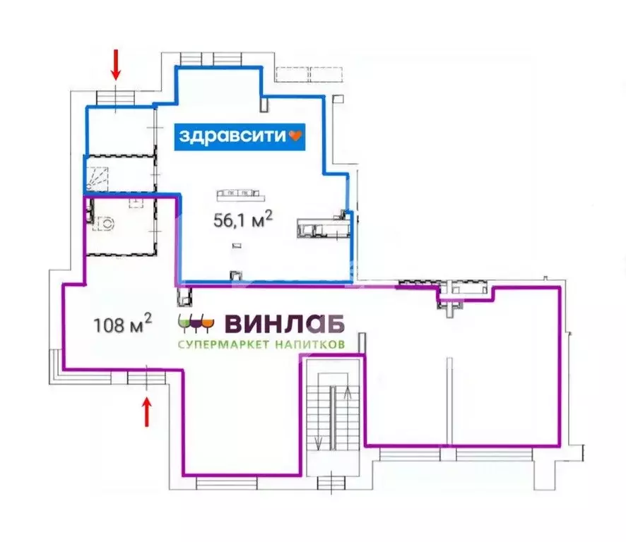 Помещение свободного назначения в Москва Родниковая ул., 5А (164 м) - Фото 2