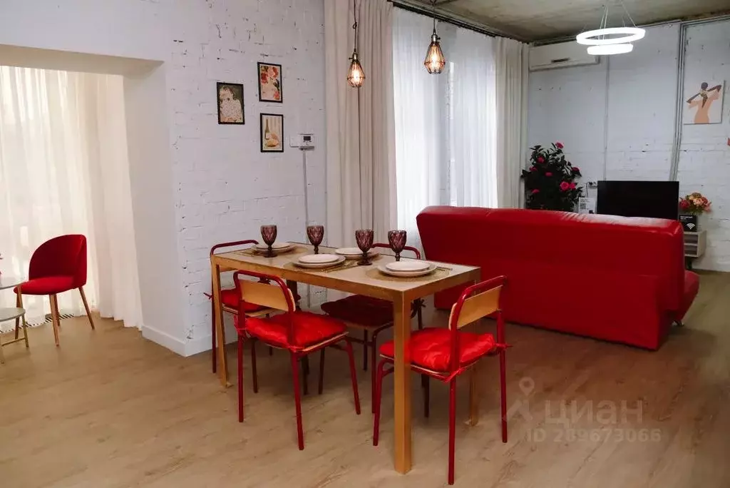 Студия Тульская область, Тула ул. Демонстрации, 38В (55.0 м) - Фото 1