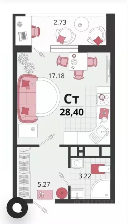 Студия Краснодарский край, Краснодар пос. Знаменский, ул. Природная, ... - Фото 2