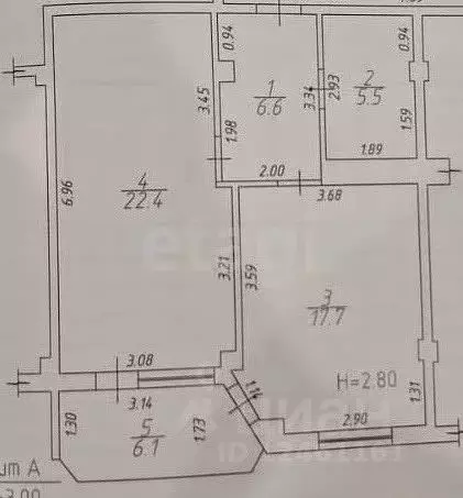 1-к кв. Краснодарский край, Анапа Таманская ул., 24 (52.2 м) - Фото 2