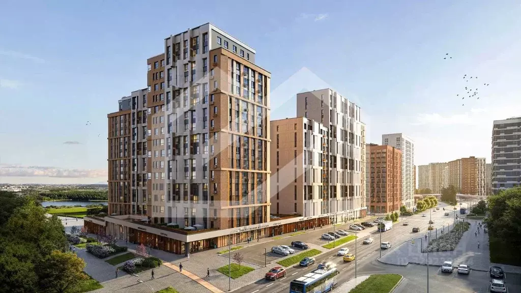 Помещение свободного назначения в Москва Прокшино жилой комплекс (69 ... - Фото 1