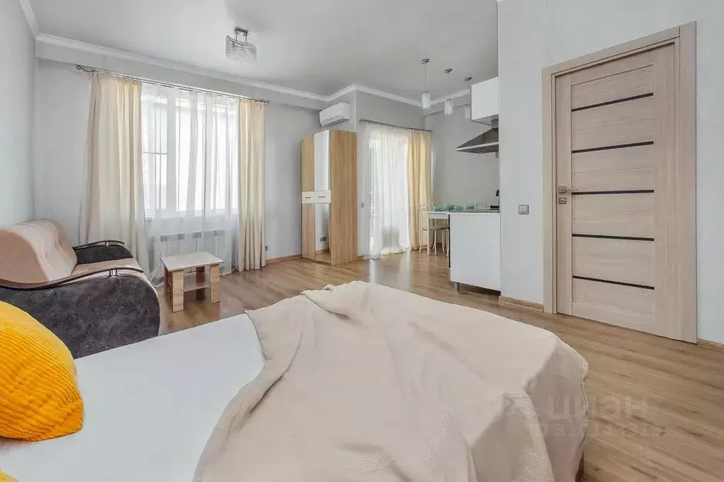 1-к кв. Краснодарский край, Сириус пгт ул. Станиславского, 44 (31.0 м) - Фото 0